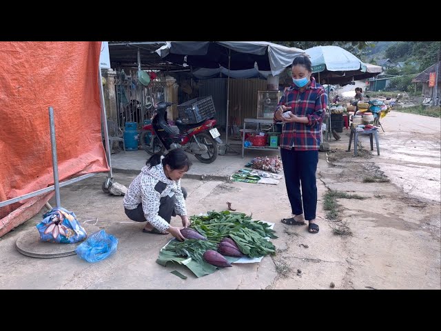 Full video, of a single mother struggling to earn money, looking for her child