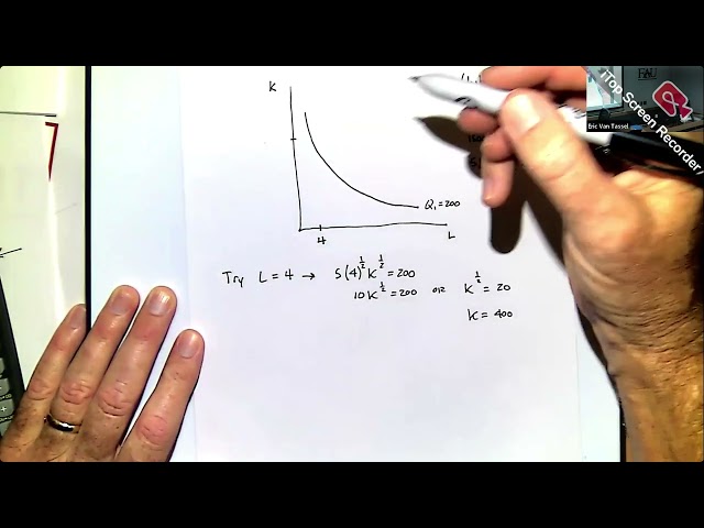 Long Run Cost Minimization PART 2