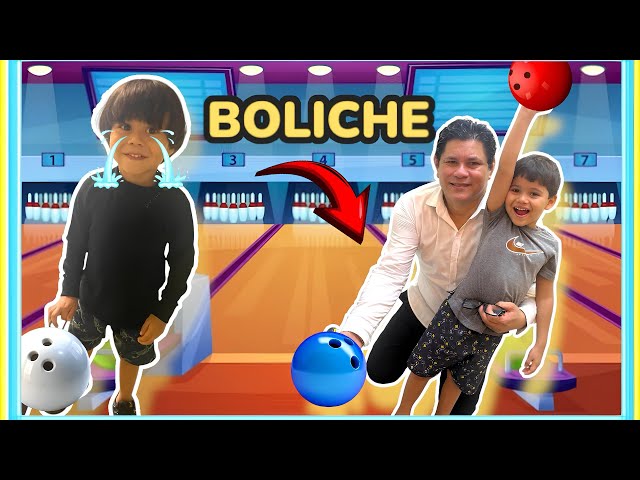 CÉSAR E CECELO BRINCAM DE BOLICHE!