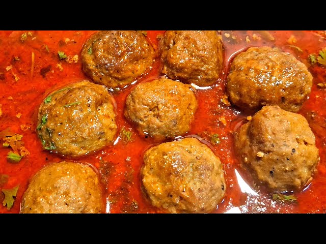 Lakhnowi Koftey ka Saalan | Lakhnow Style Mutton Kofta Gravy