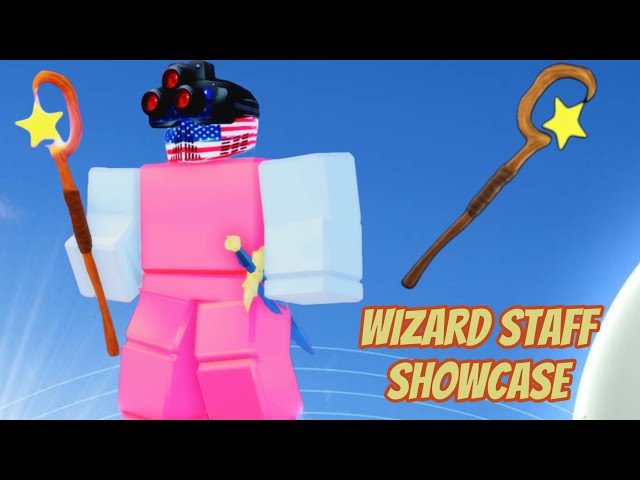 Roblox Flag Wars - The New Wizard Staff Showcase