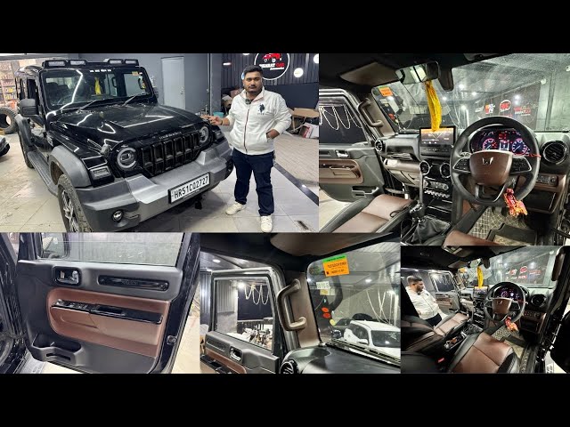 Best Mahindra Thar Roxx Modification In Delhi | Thar Roxx Accesories | Modifed Thar | Bharat Car