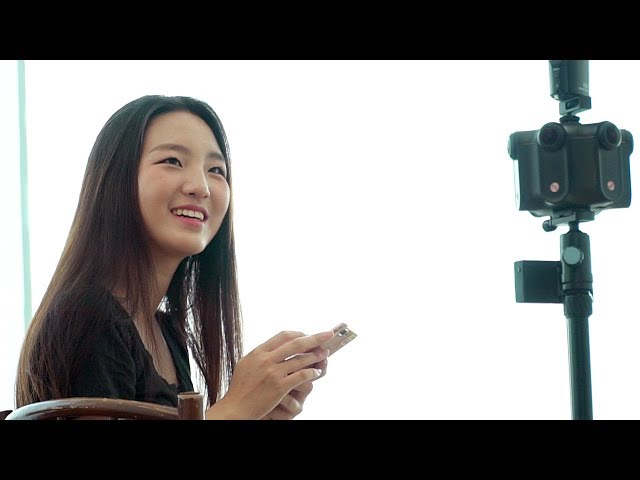 [5G 8K VR] 춤을 좋아하는 소녀, dancing girl 1