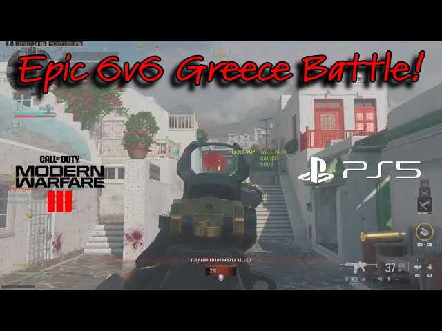 Epic Clash in Greece: 6v6 MW3 Showdown