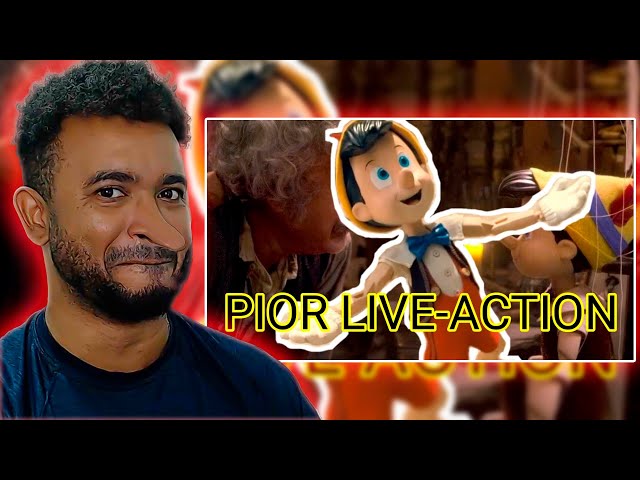 O PIOR LIVE-ACTION QUE EU JÁ VI NA MINHA VIDA - (Pinóquio) | ALEXANDRE NA ÁREA #react