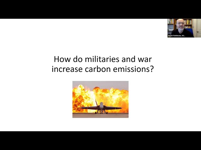 Military carbon emissions: how can we stop them rising?