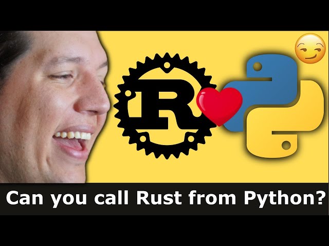 Call a Rust Function from Python Like A Boss with Maturin