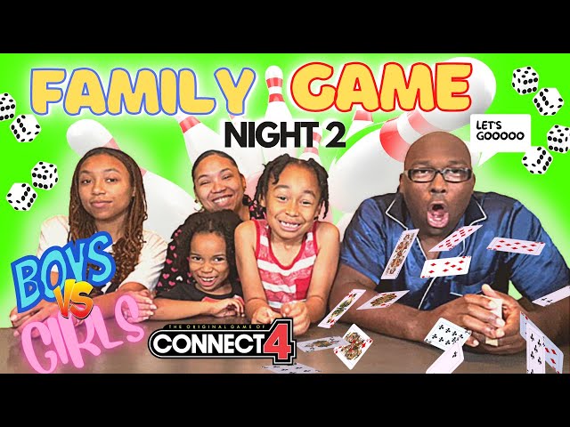 FAMILY GAME NIGHT PT 2 (BOYS VS GIRLS) | THE PAGE FAMILY