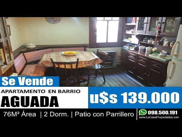 360° - en Venta: 2 Dormitorios, Patio Con Parrillero - La Paz y Gaboto