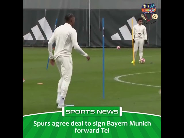 Desitdown Sports (Spurs agree deal to sign Bayern Munich forward Tel) #desitdown #sports