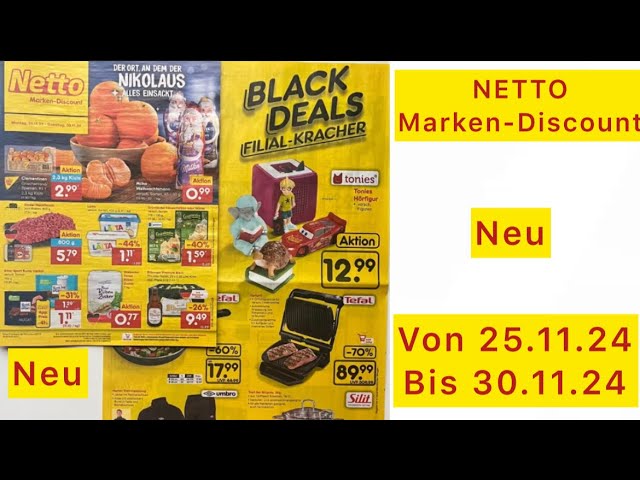 NETTO Werbung Angebote Prospekt Gültig von 25.11.24 bis 30.11.24​⁠@Werbungde