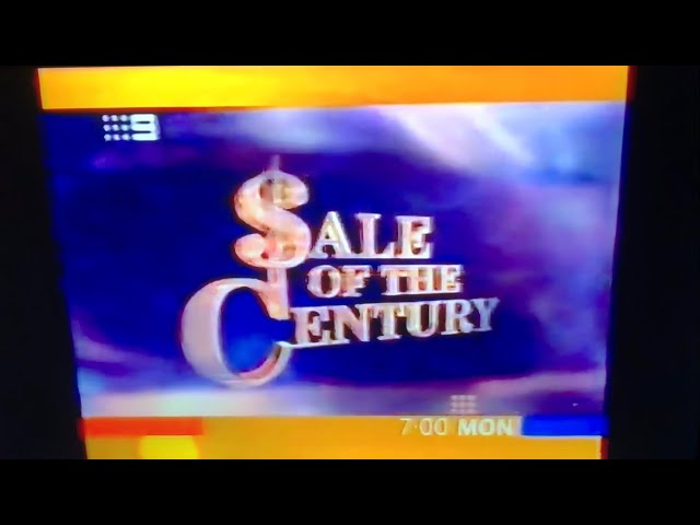 Sale Of The Century Australia Channel Nine Promo 2001