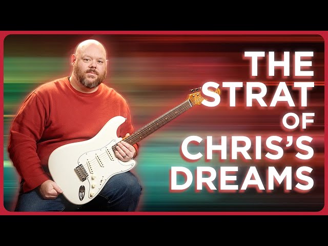 Chris McKee Built His Dream Stratocaster! 1960 Fender Custom Shop Strat