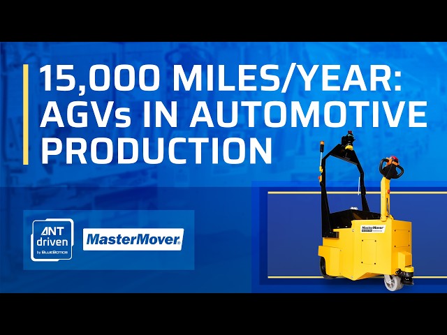 How Toyota Motors Uses MasterMover Tugger AGVs to Automate Component Transfers | ANTdriven.com