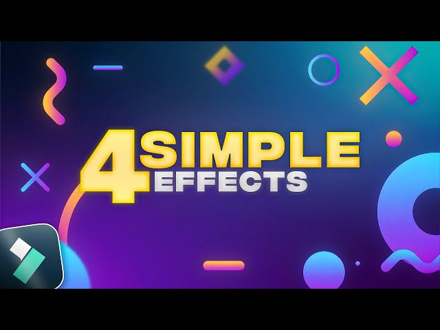 4 EPIC EFFECTS You need to use Your Next VIdeo! [FILMORA]