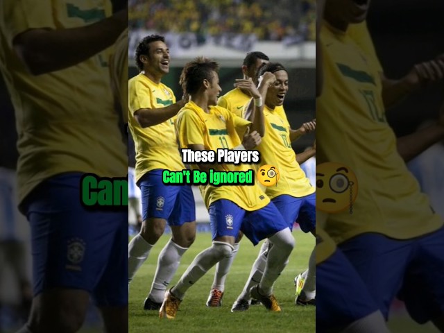 Players Who Can't Be Ignored 😱 | #football #neymarjr #ronaldinho #brazil