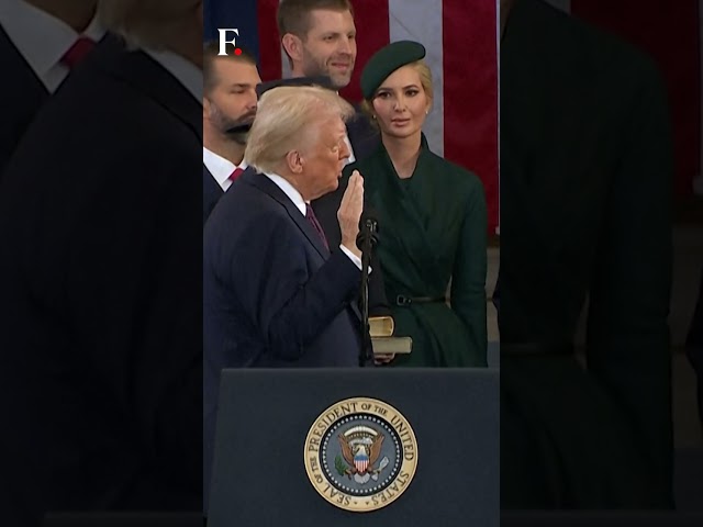 Trump Inauguration: Donald Trump Takes Oath as the 47th US President | Subscribe to Firstpost | N18G