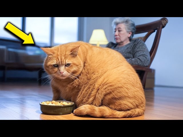 An Obese Cat Is Adopted by a Woman with Depression—What Happens Next Will Bring You to Tears...