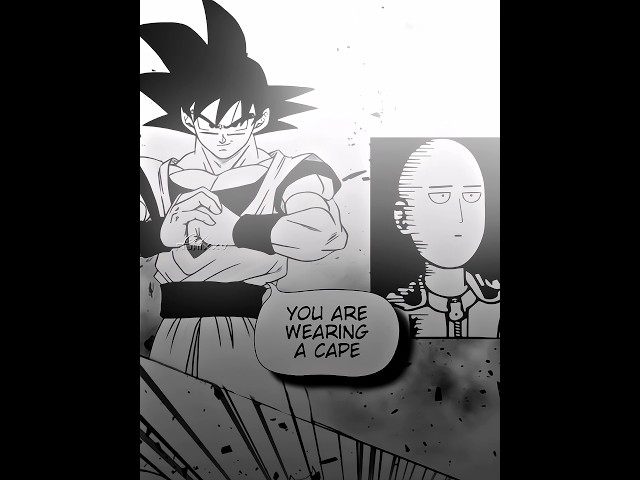 Saitama🗿 vs Goku🥶 (Part-2) Manga Edit & Animation | #saitama #dragonball #goku #onepunchman