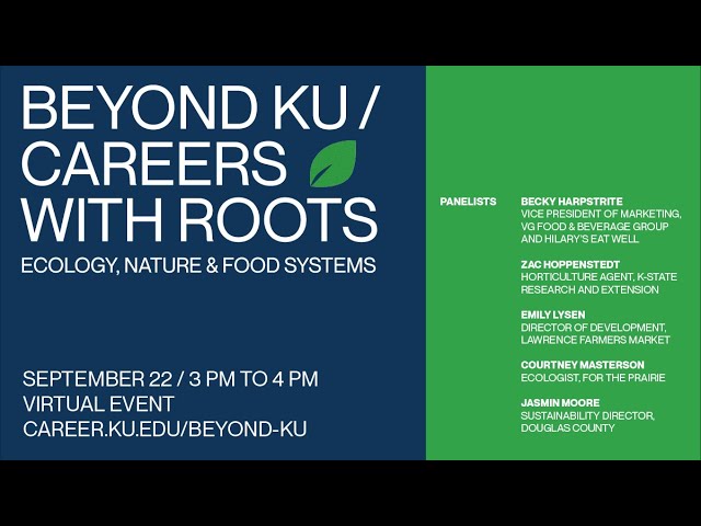 Beyond KU: Careers with Roots