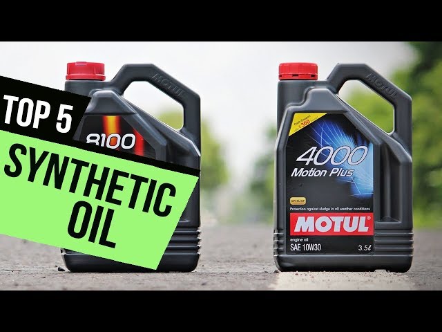 TOP 5: Best Synthetic Oils