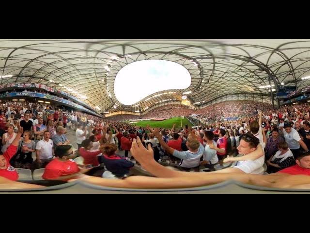 English National Anthem vs Russia- Euro 2016!