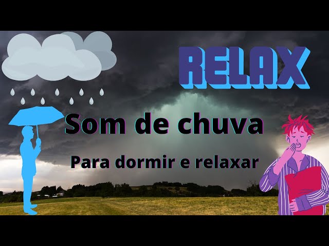 ⚡ASMR SONS 2 # 1 hora SOM de  CHUVA para RELAXAR☔⚡🌧