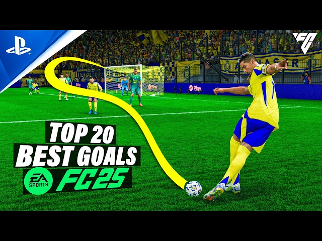 FC 25 | TOP 20 GOALS #3 PS5 PRO [4K60FPS]