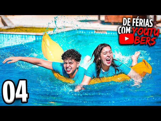 DE FÉRIAS COM YOUTUBERS!! - 4° EPISÓDIO (VLOG  NA PRAIA)