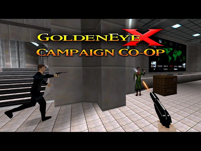 GoldenEye X - Co-Op Playthrough (4K 60FPS)