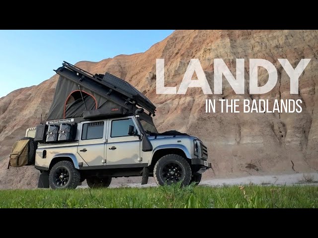 Stealth camping in the Badlands national park