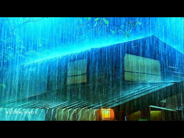 Calming Rain Sounds and Thunder for Peaceful Sleep and Stress Relief