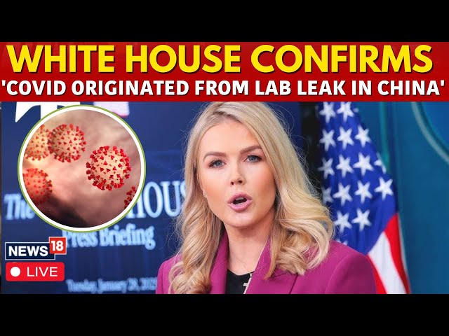 LIVE | White House Confirms COVID- 19 Originated From Lab Leak In China | Karoline Leavitt | N18G