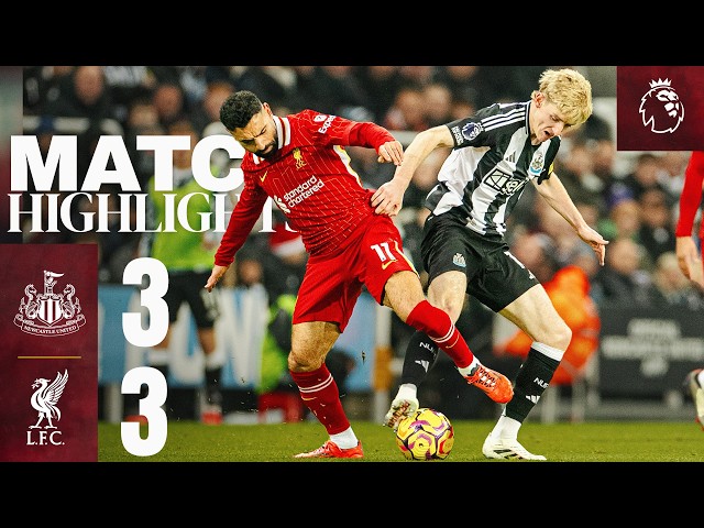 Highlights: Newcastle 3-3 Liverpool | ANOTHER Mo Salah Premier League Record