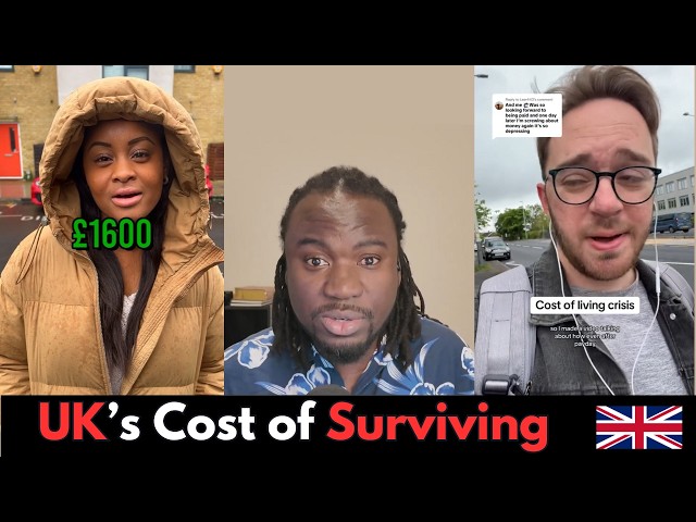 Cost of SURVIVING in the UK is rising