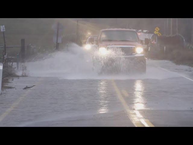 California Storm: Rain prompts flooding concerns on Sacramento area roadways