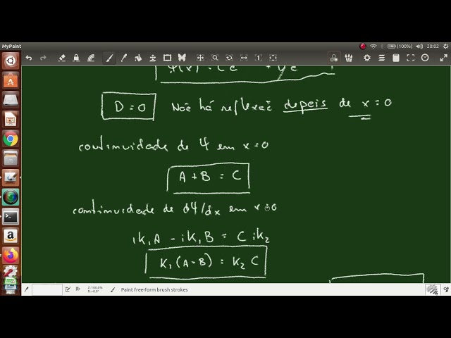 Equação de Schroedinger - Parte 3