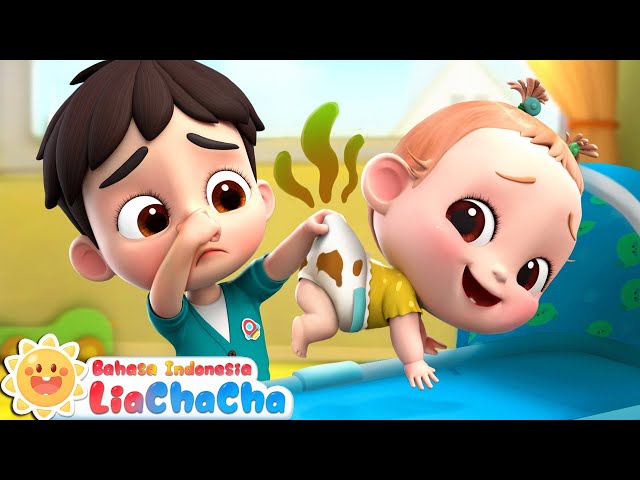 Kakak Merawat Bayi 🍼| Lagu Perawatan Bayi | Lagu Lucu | Lagu Anak-anak | LiaChaCha Bahasa Indonesia