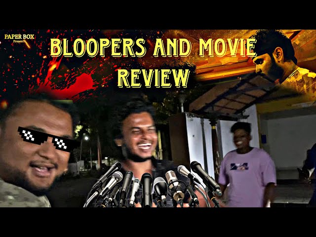 7 -Stones Bloopers And Movie Review😂| Tamil Movie| Paper box presents