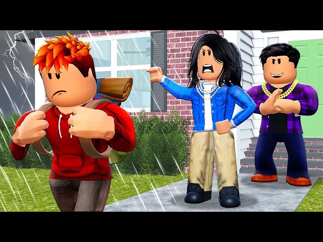 His Mean STEP MOM Kicked Him Out Of THE FAMILY?! (Roblox Movie)