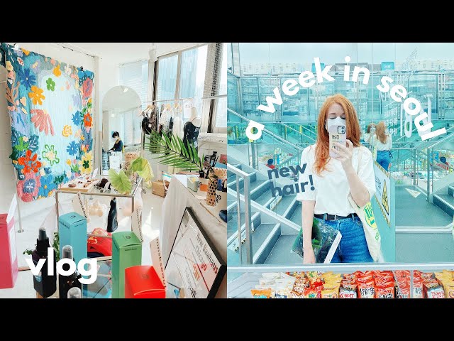 new haircut, apartment fire, home interior shops, rooftop cafe | my life in seoul, korea VLOG