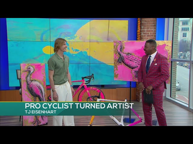 Pro Cyclist Turned Artist