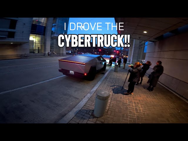 Test Driving the Cybertruck! | POV DJI Osmo Action 5