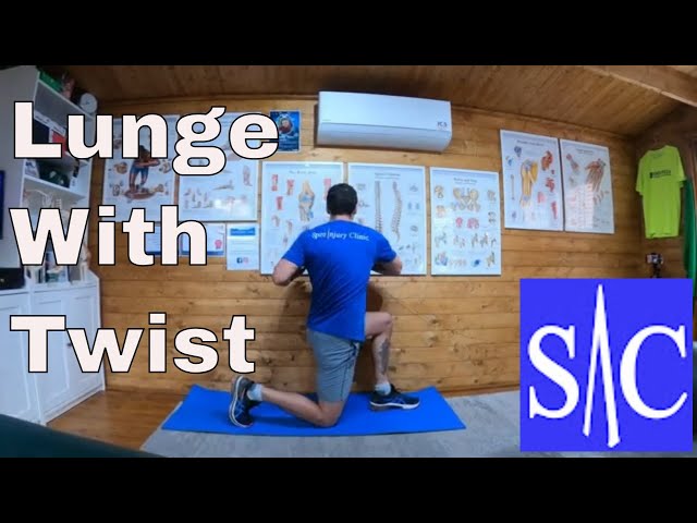 Lunge with Twist - Dynamic Warm Up