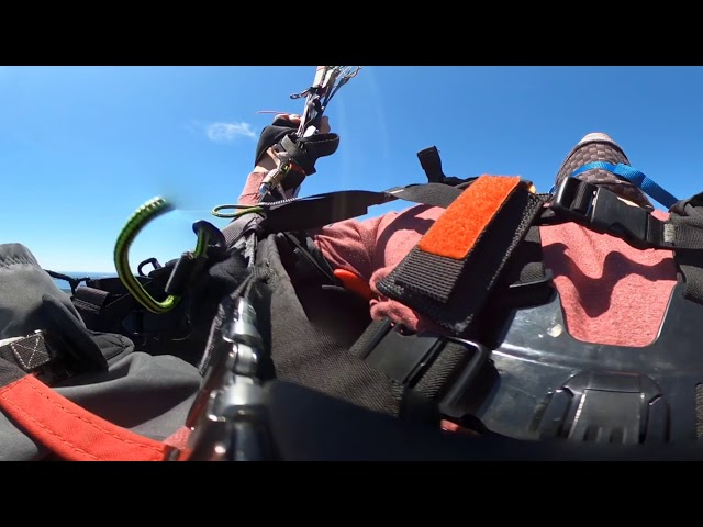 VR 360 SIV paramotor course... put on your VR goggles and watch this in a pilots view