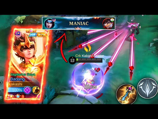 BADANG 24 Kills And Maniac!! Badang Best Build Mobile Legends