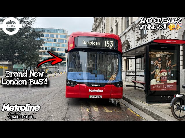 [1ST DAY] Exploring the new Metroline GB Kites on Route 153!