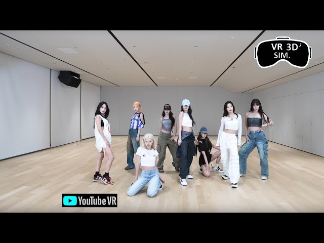 [VR] fromis_9 (프로미스나인) ‘Supersonic’ Choreography Video (Simulated VR 3D)