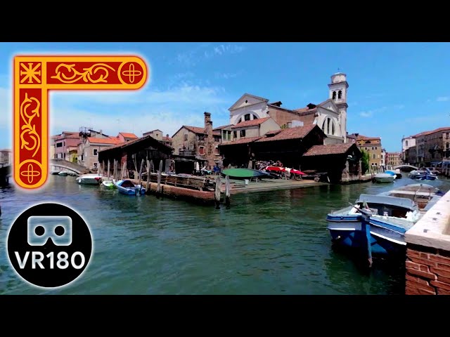 Venice VR - Gondola's Shipyard - VR180 & 360 3D