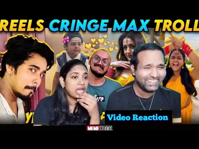 Instagram Goat Atrocities Reels Troll Video Reaction😬😳🤪🤣 | Meme Studio's  | Tamil Couple Reaction